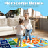 31.5''x72'' STARUIA Washable Hopscotch Kids Rug for Playroom, Colorful Educational Classroom Rugs with ABC Number, Non