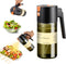 Glass 2 In 1 Olive Oil Dispenser Bottle for Kitchen Gadgets, Olive