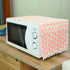 yueton Microwave Oven Cover, Cute Pink Dustproof Kitchen Appliance Cover for Home Kitchen Decor