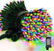 LAMPHOME 200LED 66FT Multicolor Christmas Mini String Lights,Plug in Waterproof Connectable LED