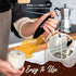 PowerLix Handheld Milk Frother, 19000 RPM Battery Operated Foam Maker for Coffee, Latte, Cappuccino