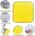 CD Case, 40 Capacity Hard Plastic CD/DVD Holders Wallet, Storage Binder for Car Home Office Travel (Yellow)