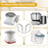 Cookie Paddles for Bosch Mixers, Household Kitchen Cake Paddles Compatible with Universal Plus & NutriMill (Pack of 2)
