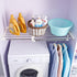 Closet Hershii Tension Shelf Expandable Telescopic Rod Heavy Duty Clothes Hanging Rail Adjustable DIY Storage Organizer