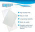 HQRP 3-Pack Filter Kit for Miele S200 Series Canister Vacuum Cleaners, Dust Compartment + Exhaust Filters