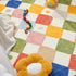 jinchan 2x3 Area Rug, Kids Entryway Washable Indoor Doormat, Colorful Trellis Kitchen Rug for Nursery Room