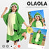 3-12 OLAOLA Dinosaur Hooded Kids Beach Towels for Years Boys Girls, Soft Absorbent Kids Hooded Bath Towel Wrap, Toddler