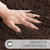 Yimobra Bathroom Rug Mat, 32" x 20", Extra Thick Super Absorbent Bath Rugs, Non-Slip Quick Dry Soft Shower Carpet