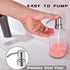 Glass Soap Dispensers for Kitchen and Bathroom - 16oz Heavy Glass Bottle with Stainless Steel Brushed Nickel Pump
