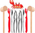 Crab Crackers and Tools - Crab Leg Crackers and Tools Including 2