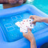 28 Set Poolcandy Floating Game Table with Waterproof Playing Cards Inflatable Pool Card Table, Puncture-Resistant