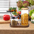 YQQYG Salt and Pepper Grinder Mill Tray, Salt And Pepper Holder, Acacia Wood Tray, Fit Many Mills & Shakers, Grinder