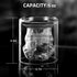 Creative Whisky Sobriety Glasses, 150ml Flask Carafe for Wine, Bourbon, Liquor, Vodka, Scotch - 2 pcs Gifts for Men