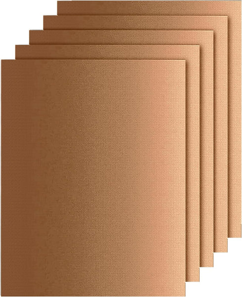 5 PACK Heavy Duty Teflon Oven Liners, Large Oven Protector Sheets for Gas and Electric Ovens