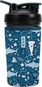 Sok It BotlSok Protein Blender Shaker Bottle Sleeve Insulated Neoprene Cover (Happy