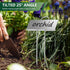 30-Pack 10.6'', 3.5''X 1.2'' STARTOSTAR Metal Plant Labels Weatherproof Garden Markers,Height Label Area Reusable