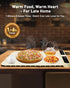 Countertop 7 4H 8s, Food Warming Mats for - Warming Trays for Buffets Party, Silicone Electric Warmer with Level Temp
