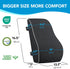 Lumbar Support Pillow for Office Chair, Office Home Essentials,Gifts for Mom,Dad, Back Support Pillow for Car, Chair