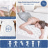 18 Queen Mattress Protector Waterproof Washable Mattress Padded Cover Fitted Queen Size Bed Protection Noiseless