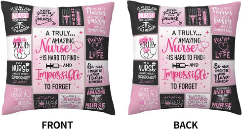 Skizbcw 18 18 Inch Nurse Gifts, Nurses Day Gifts for Women, Nurses Retirement Gifts for Women, Nurse Appreciation