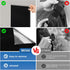 Magnetic Blackout Window Cover No Drill Cuttable 100% Black Out Film, Room Darkening Shades 39x57 inch