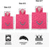 Wippette 6-7) 27.00/inch 26.00/inch Boys and Girls Absorbent Hooded Beach Towel Pullover Character Microfiber Bath