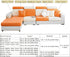 Magic Sofa Covers, Stretch Slipcovers for Couches and Sofas, Soothing Home Cushion Covers (Wheat-Light Gray, Large)