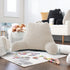 Hearth & Harbor Reading Pillow for Bed Adult Back Pillow for Sitting in Bed, Standard Bed Pillows for Sitting Up