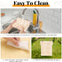 2 Pack Homelove Beeswax Bread Bags for Sourdough Homemade Bread - Reusable Organic Linen Bag Cotton Lining Sourdough