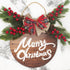 Grunyia 10 Pcs Artificial Pine Cone Picks and Red Berry Mini Artificial Pine Tree for Christmas Party Flower Wreaths