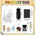 48 Denylo pro Pcs Baby Shower Prizes for Men with Kettle Ruler Pen Cooling Towel Tool Kit Bottle Opener Cardboard Hemp