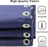 19 Inch Zero Gravity Chair Replacement Fabric with Bungee Cord Kit, Wide Repair Cloth with Replacement Cord for Anti