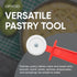 Pasta Cutter Wheel - Hand Ravioli Cutter - Dough Pastry Crimper for Baking - Fluted Pastry Cutter