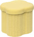 B FSOBEIIALEO Storage Ottoman Cube, Flowers Shaped Ottomans with Storage Foot Stool