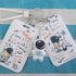 Astronaut Space Party Favors, 18 Sets with Keychains, Star Moon Organza Bags for Party Supplies
