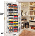 Over the Door Organizer 5 Tiers, Extra Large Storage with 10 Compartments, 50 lbs Capacity for Closet, Diaper Organizer