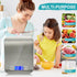 Food Scale, 11lb Kitchen Scale with 6 Units, Tare Function & LCD Display, Stainless Steel Digital Scale for Cooking