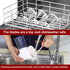 Updated Slicer/Shredder Attachments for KitchenAid Stand Mixers, Cheese Grater Attachment with 4 Blades