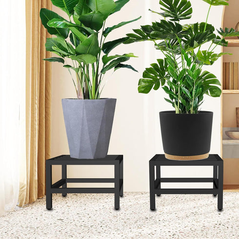 2 Lilybud--lily Plant Stand Indoor Outdoor, Pcs Heavy Duty Plant Stands Metal Pedestal Stand for Indoor Outdoor