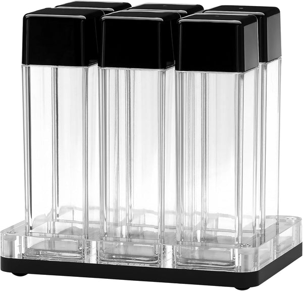 Normcore 6 Tubes Coffee Bean Cellars with Stand & Hopper - Single