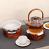 3 Teapot and Food Warmer, Portable Food Warmer for Camping and Traveling, Upgrade to Candles to Increase The Heat
