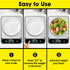Food Scale, Digital Kitchen Scale 10kg/22lb for Baking Cooking Coffee, 6 Units with Tare Function, LCD Display.
