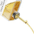 Set, 4 Kitchen Cooking Oil Dispenser Olive Oil & Vinegar Bottles, Soy Sauce Dispenser - Pieces, Gold, Elegant Book