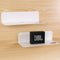 OAPRIRE White Floating Shelves Wall Mounted Set of 2, Acrylic Hanging Shelves for Bedroom, Office