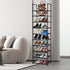 UrMsun 10-Tier Closet Shoe Rack,Space Saving Shoe Storage Tall Shoe Rack Organiser Shelf Non-Woven Fabric Shoe Tower
