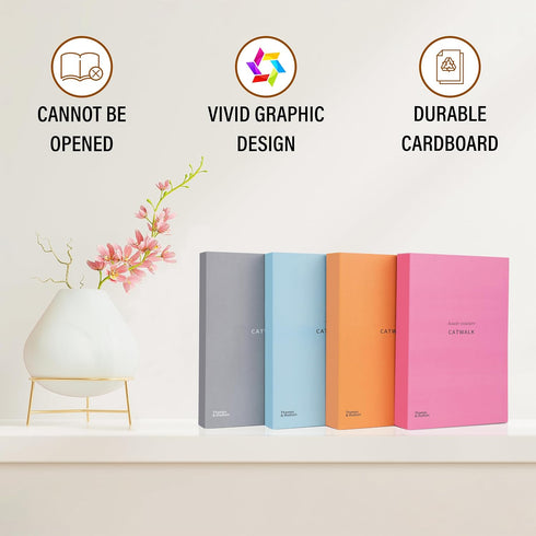 4 PROBENEX ICON Large | PCS Faux Decorative Books for Home Decor | Not Real Books (Cardboard Boxes) | Coffee Table