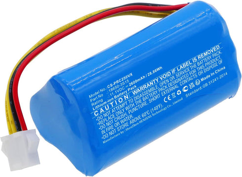 Vacuum Battery for Pure Clean PUCRC25 PUCRC25_0 PUCRC26B Scarlett Robot Vacuum Cleaner