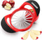 SCHVUBENR 16-Blade Apple Slicer and Corer - 4.72 Inch Sharp Stainless Steel