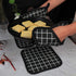 Heat Resistant Potholders, 6 Kitchen Pot Holders Set with 2 Pan Hot Handle Holders, Trivet for Cooking and Baking, Mixed