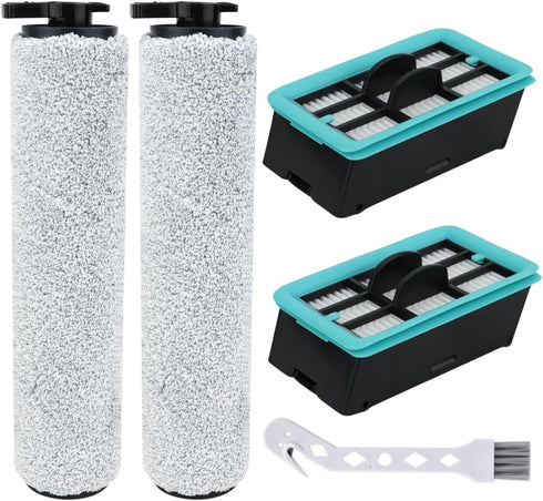 3831 Brush Roll and Filter Replacement Parts for Bissell Crosswave Hard Floor